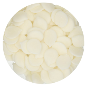 Deco Melts -Natural White - 250g - Funcakes