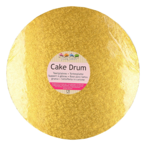 Cake Drum Rond Ø25cm Goud - Funcakes