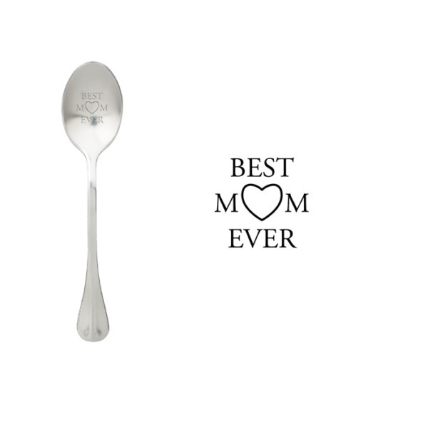 Spoon Best Mom Ever - One message spoon