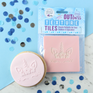 Outbosser Textures Tiles Floral Unicorn - Sweet Stamp