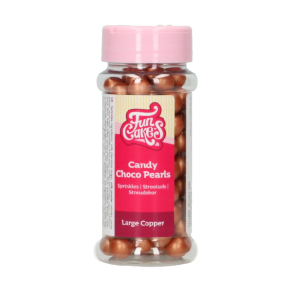 Candy Choco Parels Large Koper 70 g - FunCakes