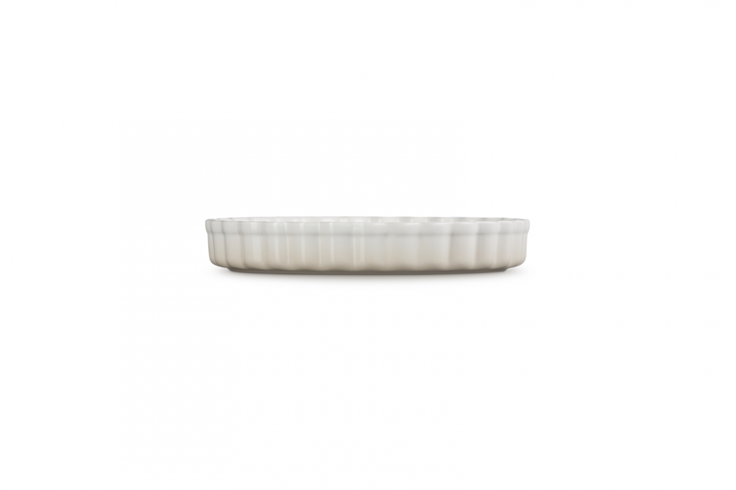 Fluted Flan Ovenschaal Meringue 24 cm - Le Creuset