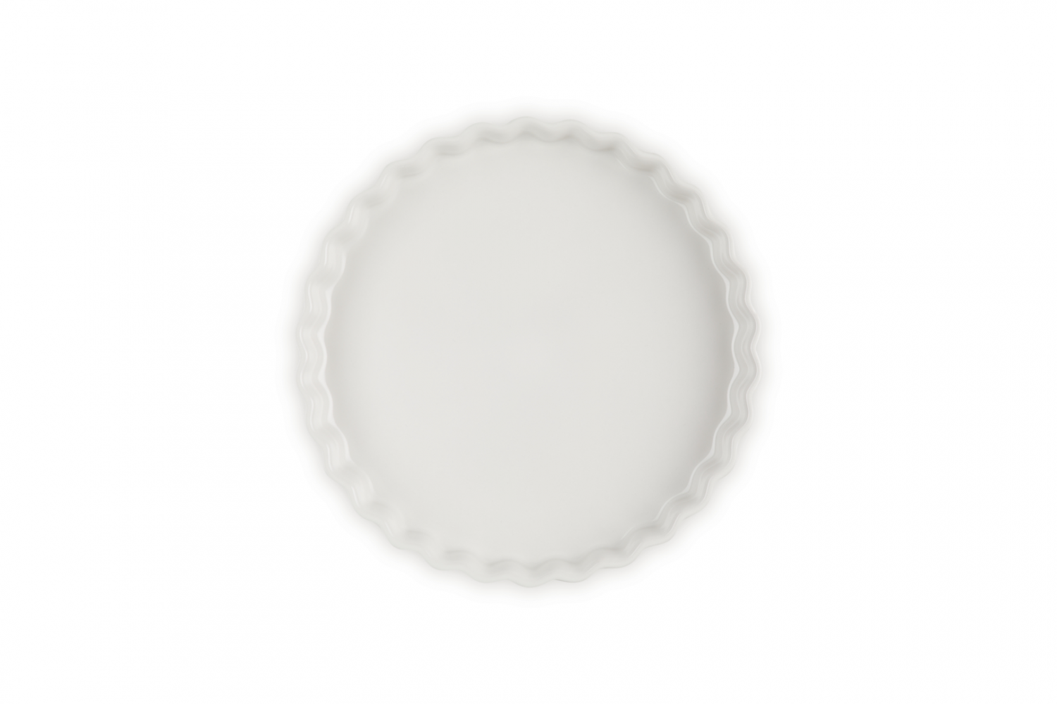 Fluted Flan Ovenschaal Meringue 24 cm - Le Creuset
